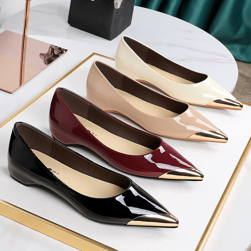 Men Shoes Size - أحذية BIGTREE نسائية بكعب منخفض، أحذية