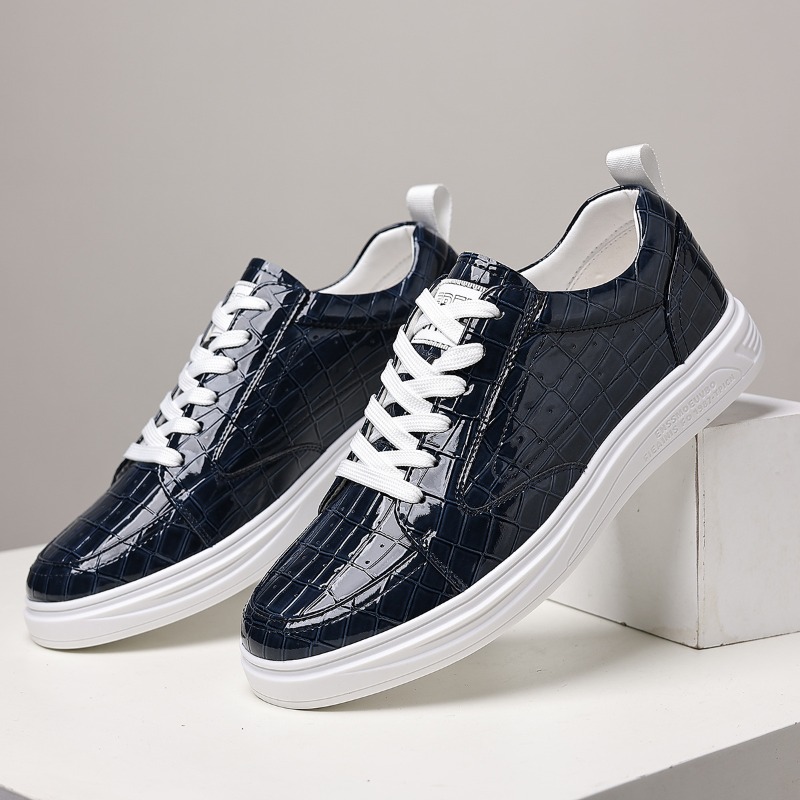Men Shoes Formal - أحذية تزلج كلاسيكية للرجال منخفضة الارتفاع،