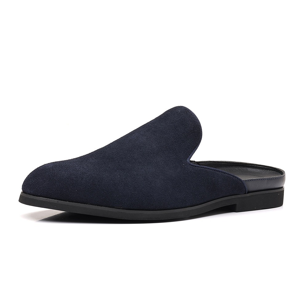 Men Shoes Formal - البغال من جلد الغزال للرجال المتسكعون