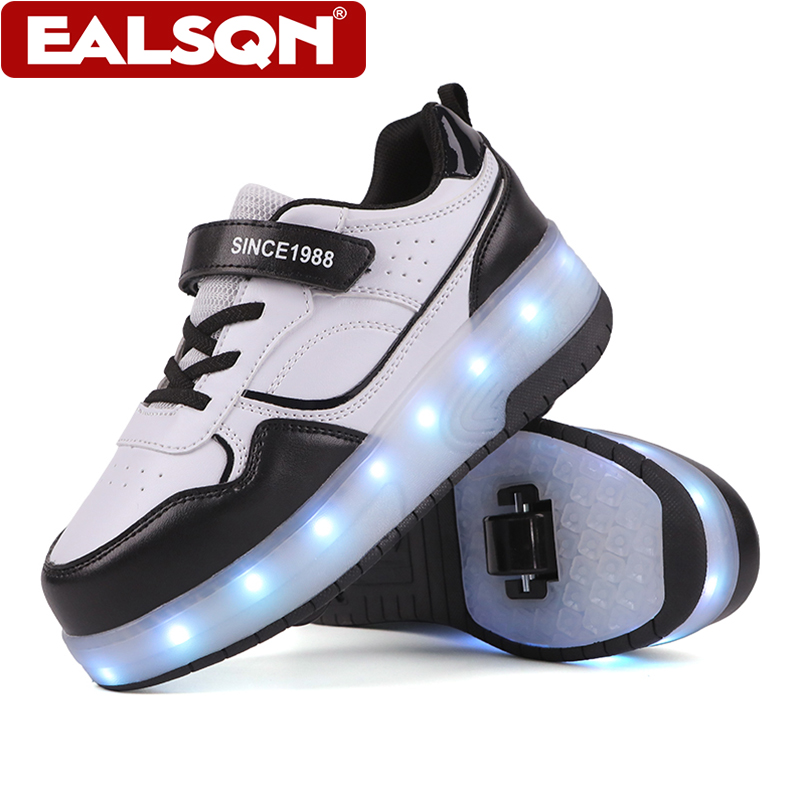 Men Shoes Size - أحذية تزلج جديدة للأطفال مزودة بإضاءة