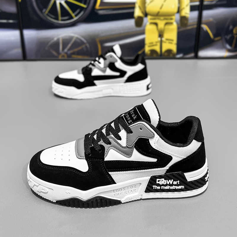 Men Shoes Offer - أحذية رجالية بكعب منخفض ورفيع باللون
