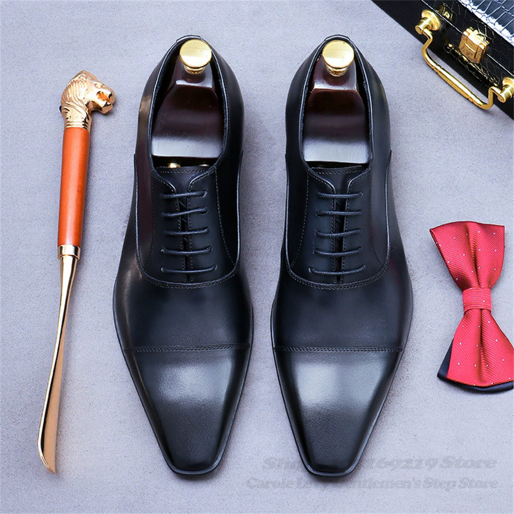 الرجال أكسفورد أحذية من الجلد  - مراجعة Men Shoes Formal وسعره