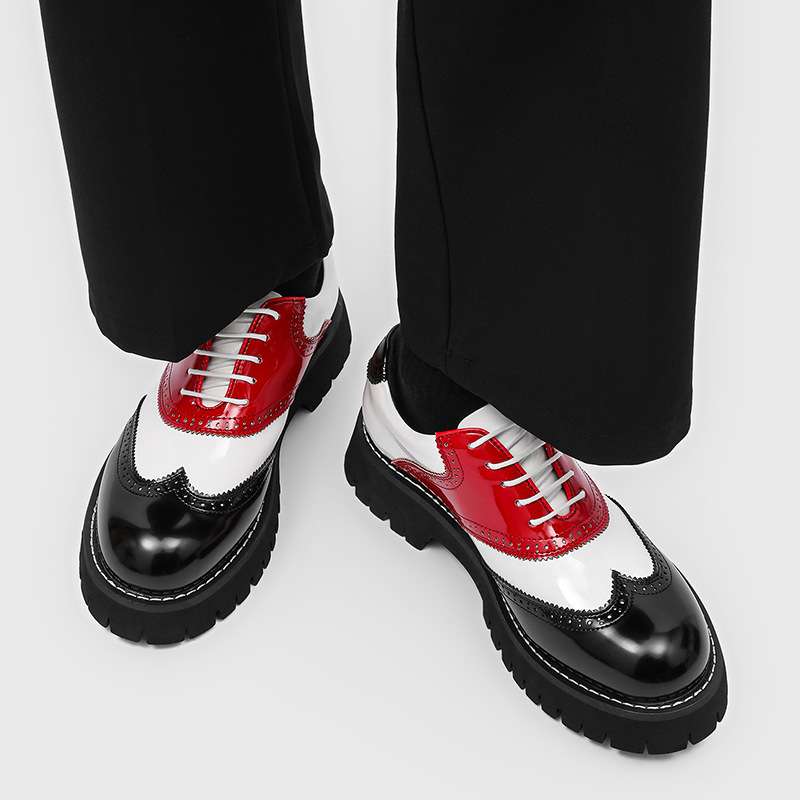أحذية رجالية عصرية بتصميم هيب  - مراجعة Oxford Brogue Leather وسعره
