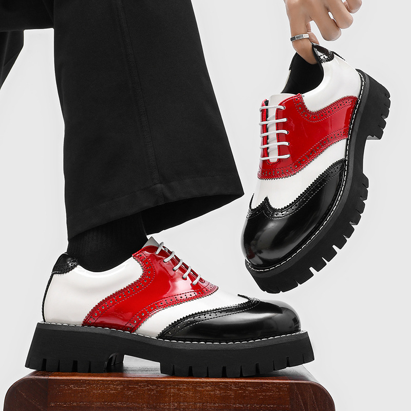 أحذية رجالية عصرية بتصميم هيب  - مراجعة Oxford Brogue Leather وسعره