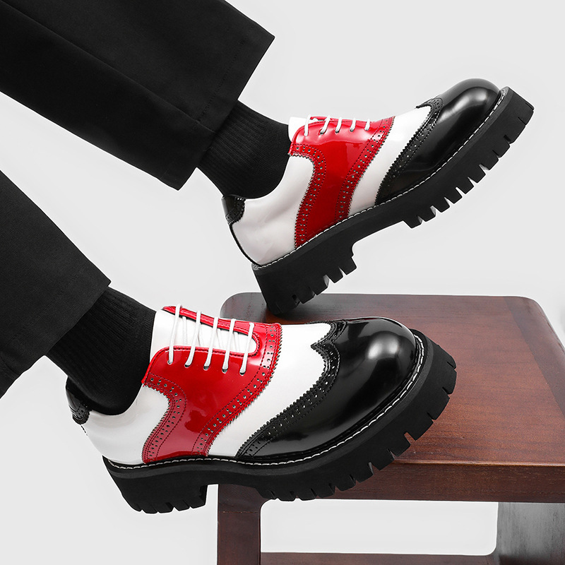 أحذية رجالية عصرية بتصميم هيب  - مراجعة Oxford Brogue Leather وسعره