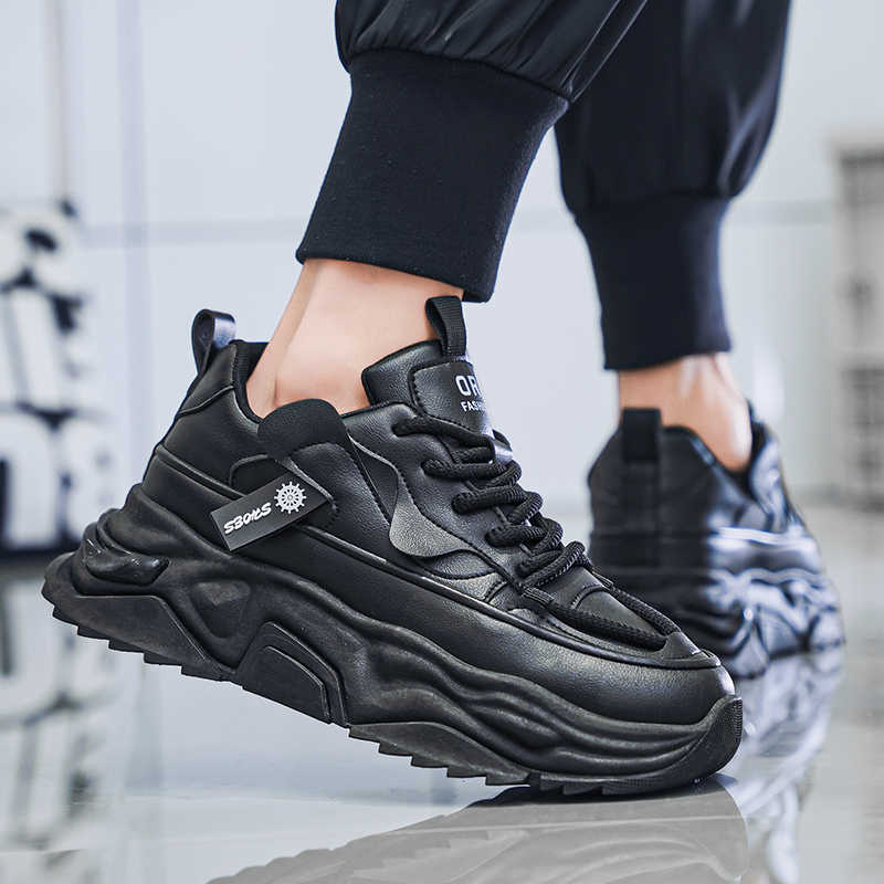 أحذية رياضية رجالية سوداء بنعل - مراجعة Men Shoes Offer وسعره
