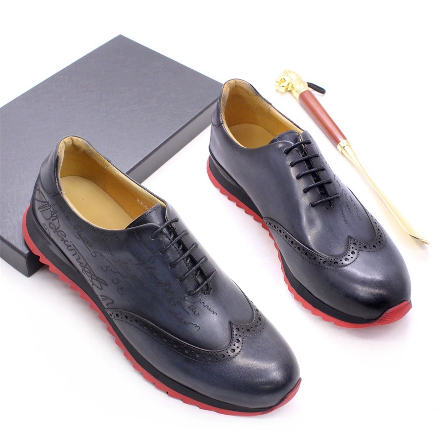 أحذية أكسفورد الرجالية الفاخرة - مراجعة Oxford Brogue Leather وسعره