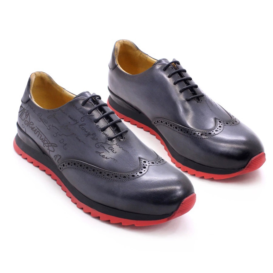 أحذية أكسفورد الرجالية الفاخرة - مراجعة Oxford Brogue Leather وسعره