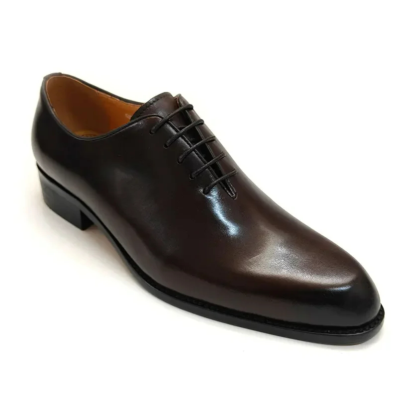أحذية رجالية مصنوعة يدويًا من  - مراجعة Oxford Brogue Leather وسعره