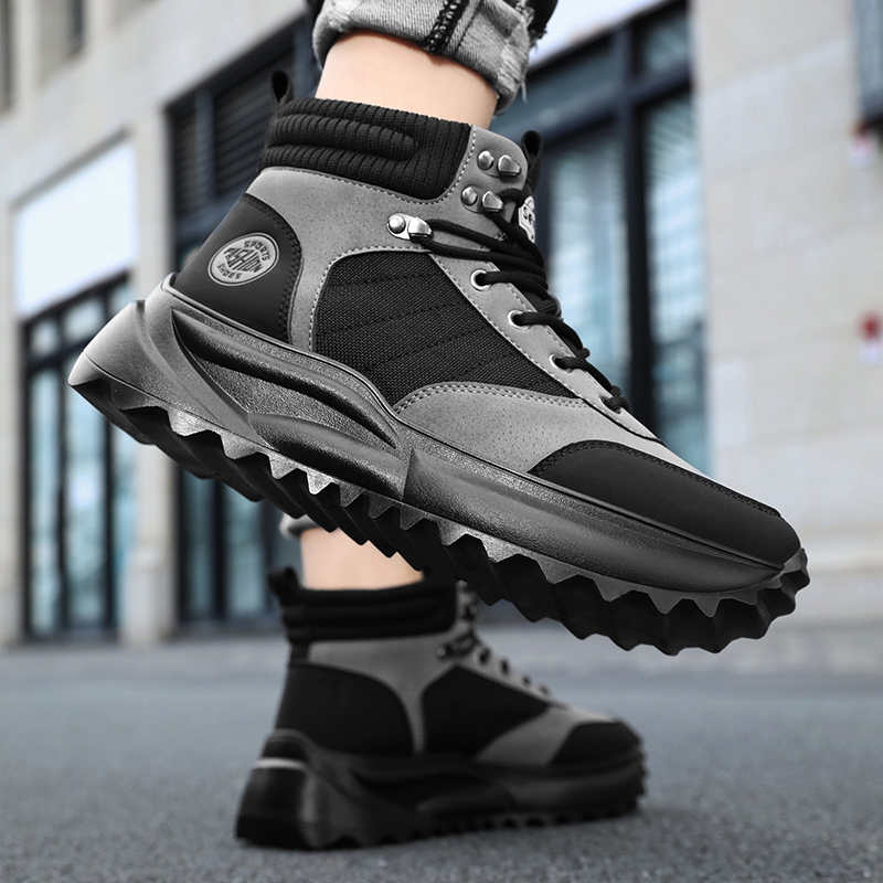الشتاء كعب سميك أحذية خفيفة بد - مراجعة Men Shoes Offer وسعره
