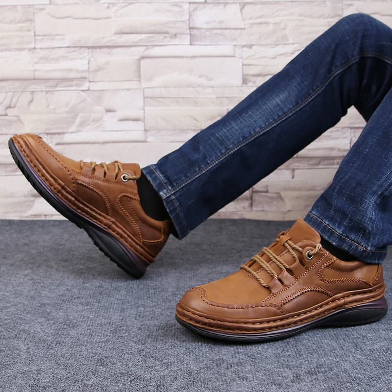 الرجال أحذية من الجلد الحقيقي  - مراجعة Men Shoes Under 100 وسعره