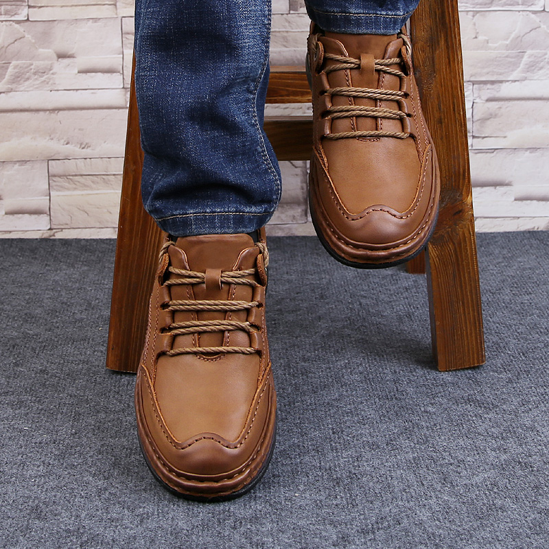 الرجال أحذية من الجلد الحقيقي  - مراجعة Men Shoes Under 100 وسعره