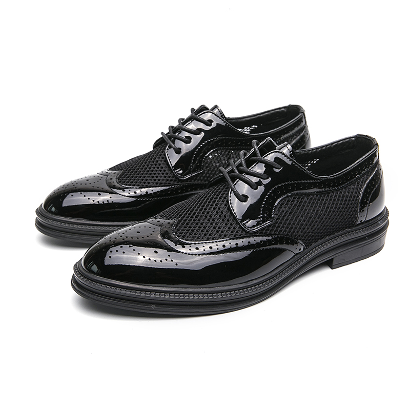 جديد الصيف أزياء الرجال أوكسفو - مراجعة Oxford Brogue Leather وسعره