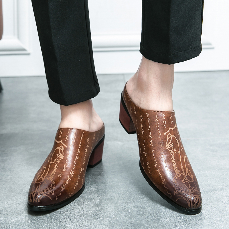 أحذية رجالية جلدية بنية بدون ك - مراجعة Men'S Shoes Dress Casual وسعره