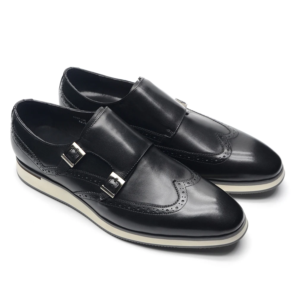 أحذية رجالية فاخرة أوروبية من  - مراجعة Oxford Brogue Leather وسعره