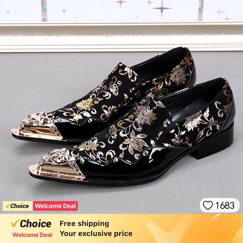 أحذية رجالية على الطراز الإيطا - مراجعة Oxford Brogue Leather وسعره