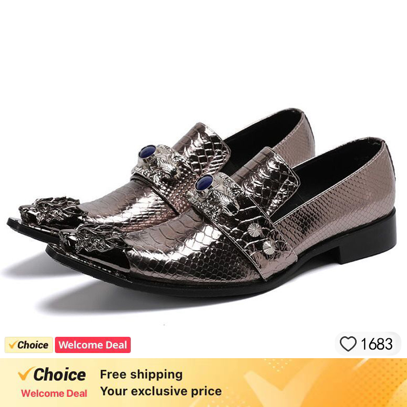 أحذية رجالية على الطراز الإيطا - مراجعة Oxford Brogue Leather وسعره