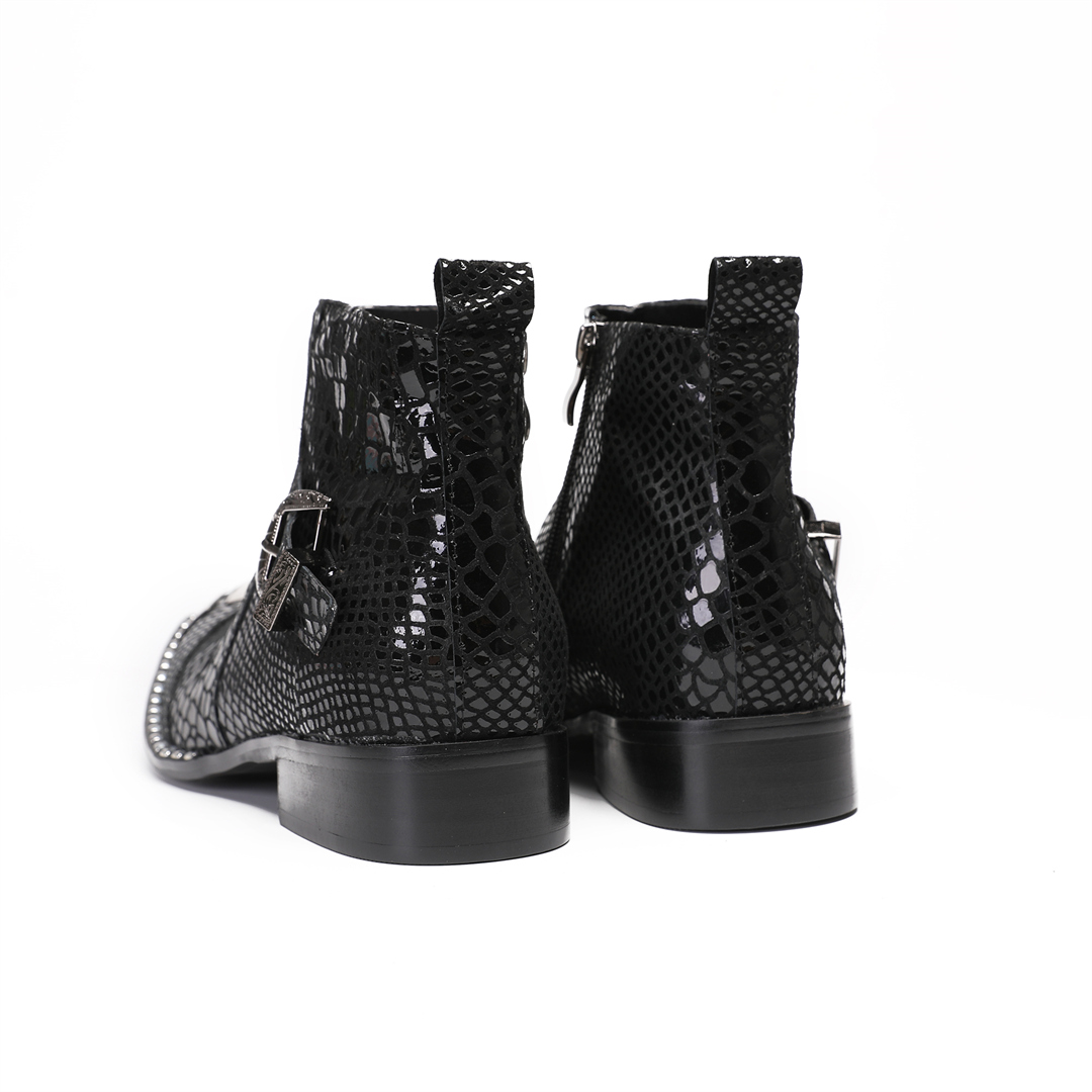 أحذية رجالية رسمية من جلد البق - مراجعة Men Shoes Formal وسعره