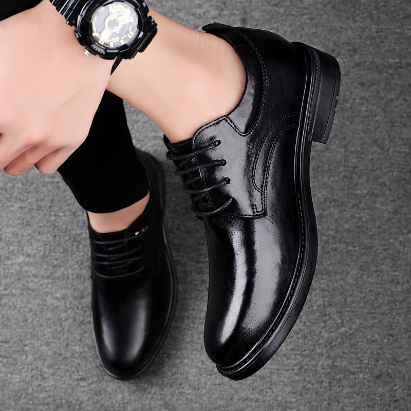 أحذية جلدية كاجوال للرجال لزيا - مراجعة Men Shoes Formal وسعره