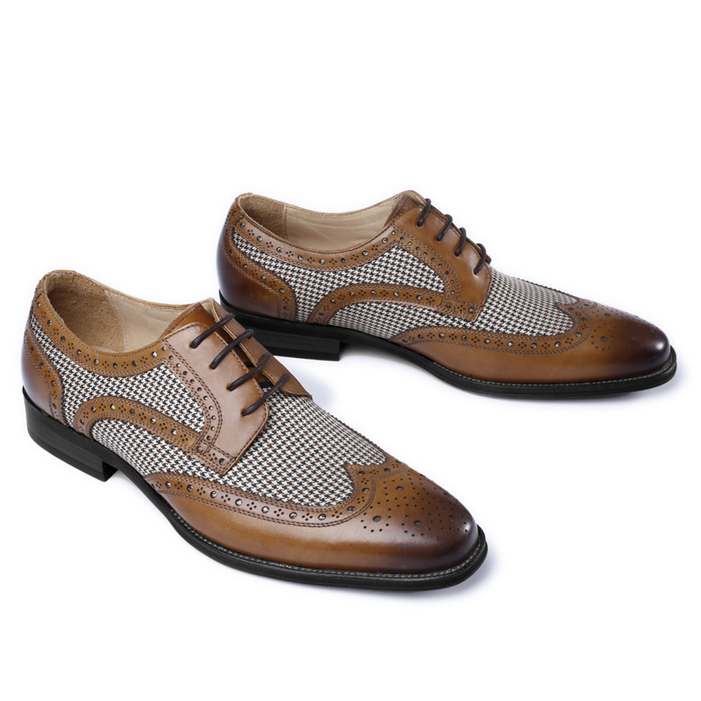 جديد أكسفورد رجال الأعمال أحذي - مراجعة Oxford Brogue Leather وسعره