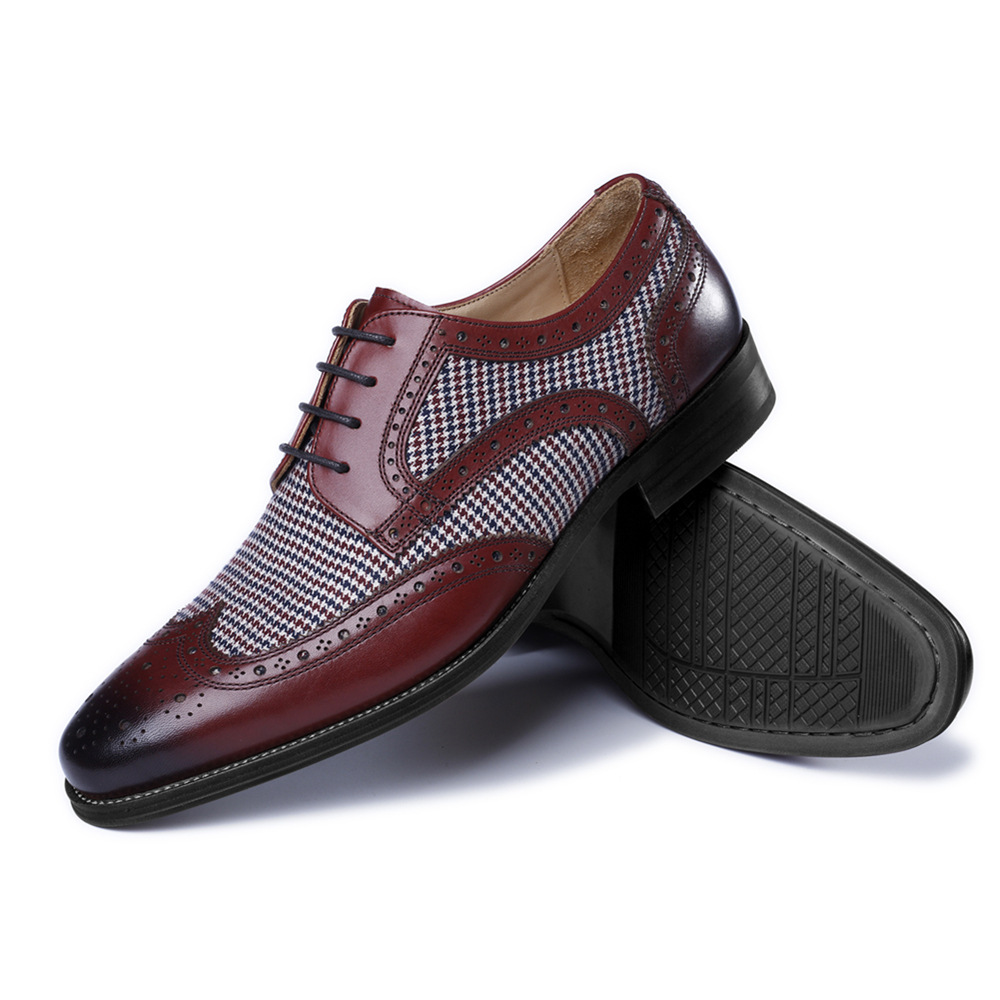 جديد أكسفورد رجال الأعمال أحذي - مراجعة Oxford Brogue Leather وسعره